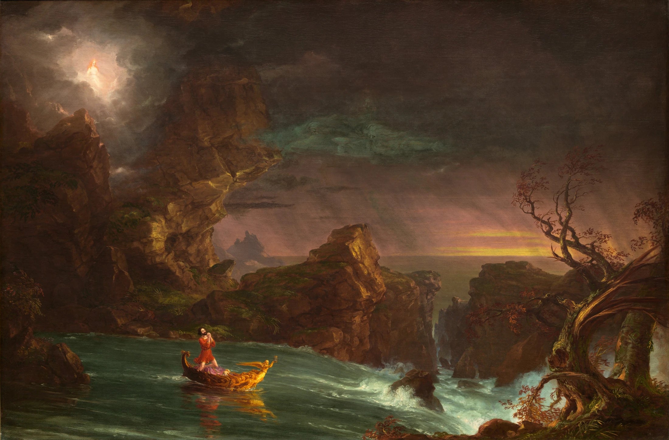 Thomas Cole, The Voyage of Life: Manhood, 1842